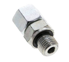 10L & M14x1,5 Verzinkter Stahl, gerade drehbar mit Außengewinde 315 bar NBR O-Ring Dichtungskonus Einstellbar ISO 8434-1