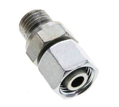10L & M14x1,5 Verzinkter Stahl, gerade drehbar mit Außengewinde 315 bar NBR O-Ring Dichtungskonus Einstellbar ISO 8434-1