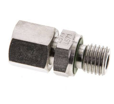 8L & M12x1,5 Edelstahl-Drehgelenk mit Außengewinde 315 bar FKM O-Ring-Dichtkonus Einstellbar ISO 8434-1