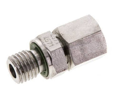 8L & M12x1,5 Edelstahl-Drehgelenk mit Außengewinde 315 bar FKM O-Ring-Dichtkonus Einstellbar ISO 8434-1