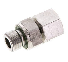 12L & M16x1,5 Edelstahl gerade drehbar mit Außengewinde 315 bar FKM O-Ring Dichtungskonus Einstellbar ISO 8434-1