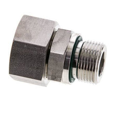 18L & M22x1,5 Edelstahl gerade drehbar mit Außengewinde 315 bar FKM O-Ring Dichtungskonus Einstellbar ISO 8434-1