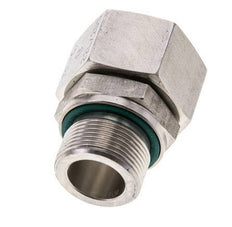 22L & M26x1,5 Edelstahl gerade drehbar mit Außengewinde 160 bar FKM O-Ring Dichtungskonus Einstellbar ISO 8434-1