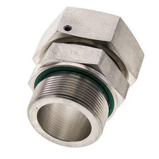 42L & M48x2 Edelstahl gerade drehend mit Außengewinde 160 bar FKM O-Ring Dichtungskonus Einstellbar ISO 8434-1