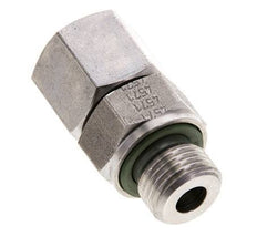 10S & M16x1,5 Edelstahl-Drehgelenk mit Außengewinde 630 bar FKM O-Ring-Dichtkonus Einstellbar ISO 8434-1