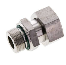 25S & M33x2 Edelstahl-Drehgelenk mit Außengewinde 400 bar FKM O-Ring-Dichtkonus Einstellbar ISO 8434-1