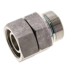 30S & M42x2 Edelstahl-Drehgelenk mit Außengewinde 400 bar FKM O-Ring-Dichtkonus Einstellbar ISO 8434-1
