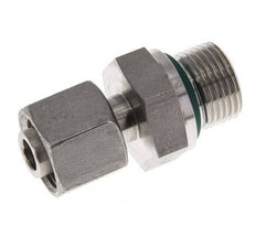 10L & G3/8'' Edelstahl-Drehgelenk gerade mit Außengewinde 315 bar FKM Einstellbar ISO 8434-1