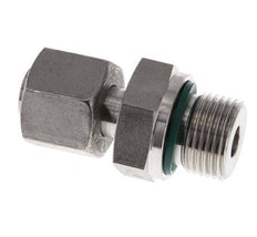 10L & G3/8'' Edelstahl-Drehgelenk gerade mit Außengewinde 315 bar FKM Einstellbar ISO 8434-1