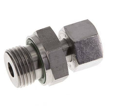 12L & G1/2'' Edelstahl-Drehgelenk gerade mit Außengewinde 315 bar FKM Einstellbar ISO 8434-1