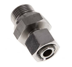 12L & G1/2'' Edelstahl-Drehgelenk gerade mit Außengewinde 315 bar FKM Einstellbar ISO 8434-1