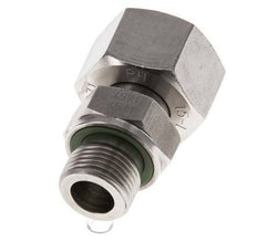 15L & G3/8'' Edelstahl, gerade drehbar mit Außengewinde 315 bar FKM Einstellbar ISO 8434-1