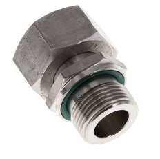 22L & G3/4'' Edelstahl gerade drehbar mit Außengewinde 160 bar FKM Einstellbar ISO 8434-1