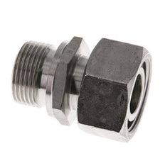 22L & G3/4'' Edelstahl gerade drehbar mit Außengewinde 160 bar FKM Einstellbar ISO 8434-1