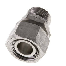 22L & G3/4'' Edelstahl gerade drehbar mit Außengewinde 160 bar FKM Einstellbar ISO 8434-1