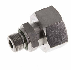 22L & G3/8'' Edelstahl gerade drehbar mit Außengewinde 160 bar FKM Einstellbar ISO 8434-1