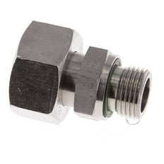 22L & G1/2'' Edelstahl, gerade drehbar mit Außengewinde 160 bar FKM Einstellbar ISO 8434-1
