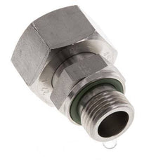 22L & G1/2'' Edelstahl, gerade drehbar mit Außengewinde 160 bar FKM Einstellbar ISO 8434-1