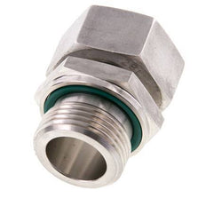 28L & G1'' Gerader Drehverschluss aus Edelstahl mit Außengewinde 160 bar FKM Einstellbar ISO 8434-1