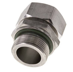 35L & G1-1/4'' Edelstahl-Drehgelenk gerade mit Außengewinde 160 bar FKM Einstellbar ISO 8434-1