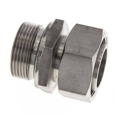 35L & G1-1/4'' Edelstahl-Drehgelenk gerade mit Außengewinde 160 bar FKM Einstellbar ISO 8434-1