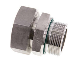 42L & G1-1/2'' Edelstahl-Drehgelenk gerade mit Außengewinde 160 bar FKM Einstellbar ISO 8434-1