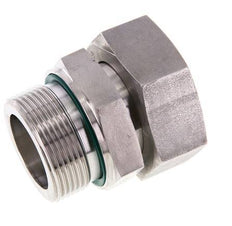 42L & G1-1/2'' Edelstahl-Drehgelenk gerade mit Außengewinde 160 bar FKM Einstellbar ISO 8434-1