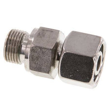 12S & G3/8'' Edelstahl-Drehgelenk gerade mit Außengewinde 630 bar FKM Einstellbar ISO 8434-1