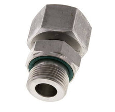 20S & G3/4'' Edelstahl-Drehgelenk gerade mit Außengewinde 400 bar FKM Einstellbar ISO 8434-1