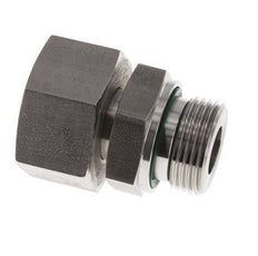 25S & G1'' Edelstahl-Drehgelenk gerade mit Außengewinde 400 bar FKM Einstellbar ISO 8434-1