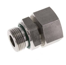 25S & G1'' Edelstahl-Drehgelenk gerade mit Außengewinde 400 bar FKM Einstellbar ISO 8434-1