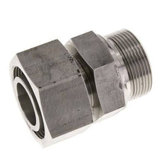 38S & G1-1/2'' Edelstahl-Drehgelenk gerade mit Außengewinde 315 bar FKM Einstellbar ISO 8434-1