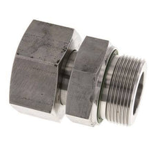 38S & G1-1/2'' Edelstahl-Drehgelenk gerade mit Außengewinde 315 bar FKM Einstellbar ISO 8434-1