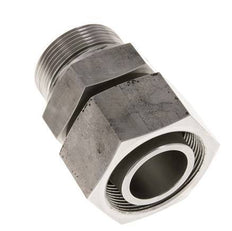 38S & G1-1/2'' Edelstahl-Drehgelenk gerade mit Außengewinde 315 bar FKM Einstellbar ISO 8434-1