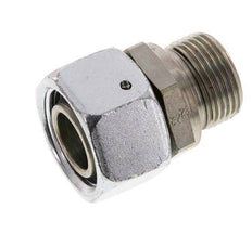 22L & G3/4'' Verzinkter Stahl Gerades Drehgelenk mit Außengewinde 160 bar NBR O-Ring Dichtungskonus Einstellbar ISO 8434-1