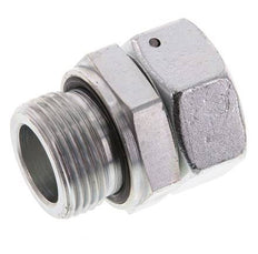 28L & G1'' Verzinkter Stahl Gerades Drehgelenk mit Außengewinde 160 bar NBR O-Ring Dichtungskonus Einstellbar ISO 8434-1
