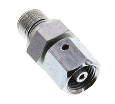 6S & G1/4'' Verzinkter Stahl, gerade drehbar mit Außengewinde 630 bar NBR O-Ring Dichtkonus Einstellbar ISO 8434-1