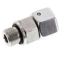 12S & G3/8'' Verzinkter Stahl Gerades Drehgelenk mit Außengewinde 630 bar NBR O-Ring Dichtungskonus Einstellbar ISO 8434-1