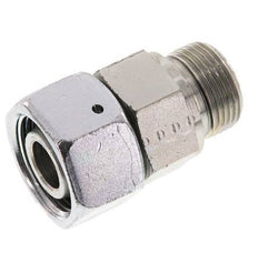 20S & G3/4'' Verzinkter Stahl Gerades Drehgelenk mit Außengewinde 400 bar NBR O-Ring Dichtungskonus Einstellbar ISO 8434-1