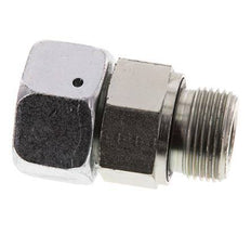 20S & G3/4'' Verzinkter Stahl Gerades Drehgelenk mit Außengewinde 400 bar NBR O-Ring Dichtungskonus Einstellbar ISO 8434-1