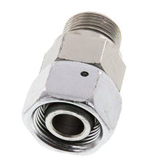 20S & G3/4'' Verzinkter Stahl Gerades Drehgelenk mit Außengewinde 400 bar NBR O-Ring Dichtungskonus Einstellbar ISO 8434-1