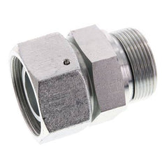 38S & G1-1/2'' Verzinktes Stahl-Drehgelenk mit Außengewinde 315 bar NBR O-Ring Dichtungskonus Einstellbar ISO 8434-1