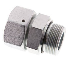 38S & G1-1/2'' Verzinktes Stahl-Drehgelenk mit Außengewinde 315 bar NBR O-Ring Dichtungskonus Einstellbar ISO 8434-1