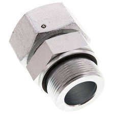 38S & G1-1/2'' Verzinktes Stahl-Drehgelenk mit Außengewinde 315 bar NBR O-Ring Dichtungskonus Einstellbar ISO 8434-1