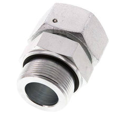 38S & G1-1/2'' Verzinktes Stahl-Drehgelenk mit Außengewinde 315 bar NBR O-Ring Dichtungskonus Einstellbar ISO 8434-1