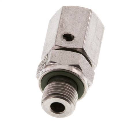 6L & G1/8'' Edelstahl-Drehgelenk mit Außengewinde 315 bar FKM O-Ring-Dichtkonus Einstellbar ISO 8434-1