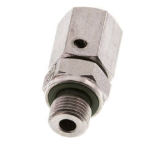 6L & G1/8'' Edelstahl-Drehgelenk mit Außengewinde 315 bar FKM O-Ring-Dichtkonus Einstellbar ISO 8434-1