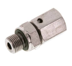 6L & G1/8'' Edelstahl-Drehgelenk mit Außengewinde 315 bar FKM O-Ring-Dichtkonus Einstellbar ISO 8434-1