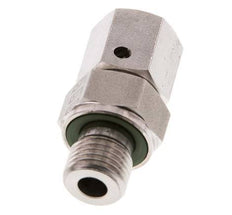 8L & G1/4'' Edelstahl-Drehgelenk mit Außengewinde 315 bar FKM O-Ring-Dichtkonus Einstellbar ISO 8434-1