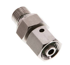 8L & G1/4'' Edelstahl-Drehgelenk mit Außengewinde 315 bar FKM O-Ring-Dichtkonus Einstellbar ISO 8434-1